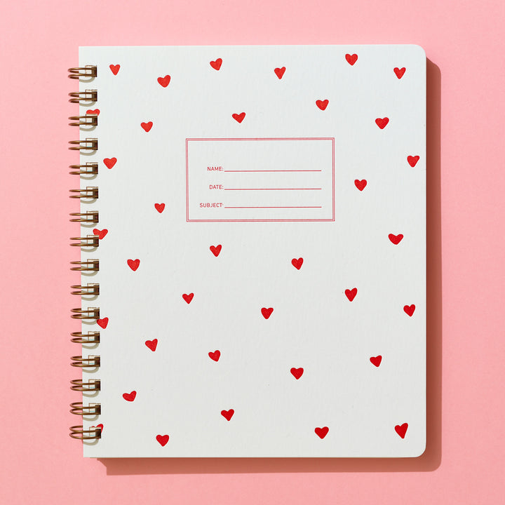 Standard Notebook - Red Hearts (Special Anniversary Edition)