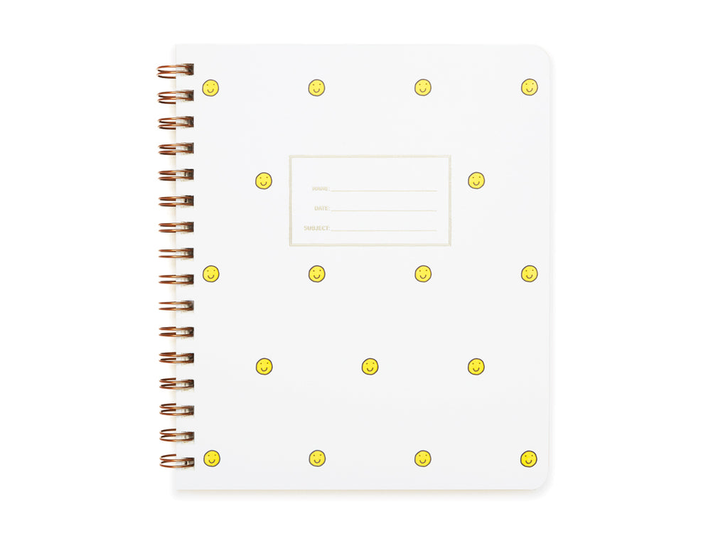 Standard Notebook - Smiley Face
