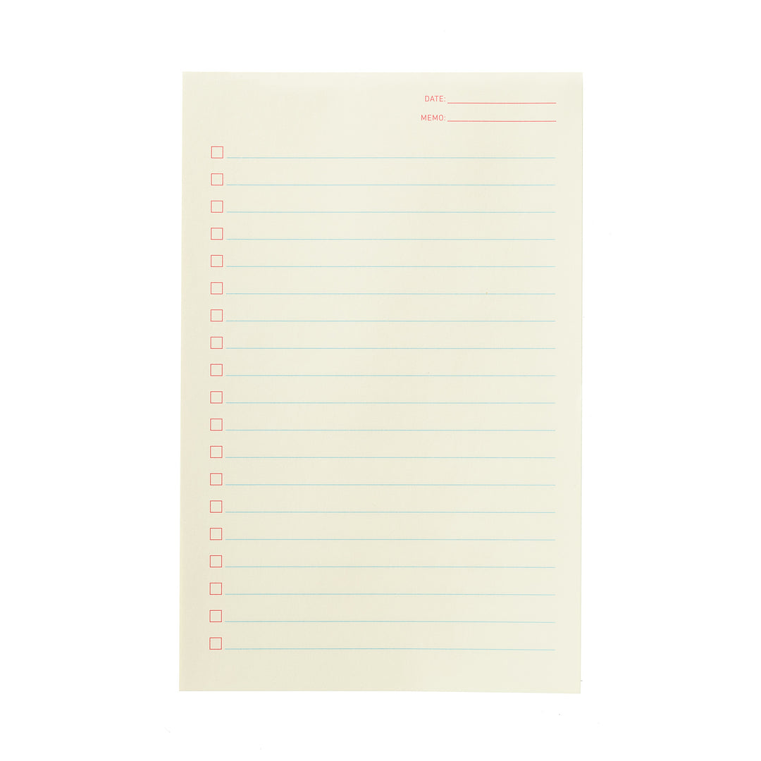 Checklist Notepad – Shorthand