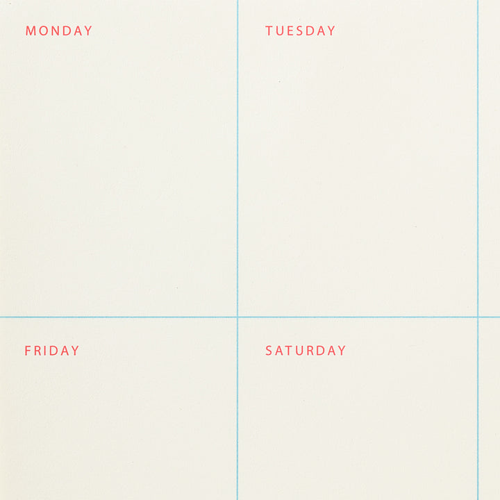 Weekly Notepad