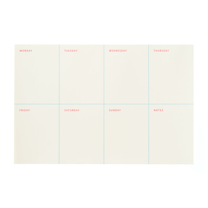 Weekly Notepad