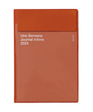 2024 B6 Block Iris Planner - Orange