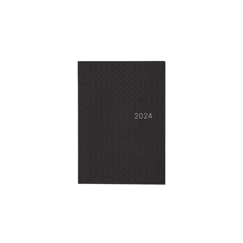 Hobonichi A6 Paper Series 2024 - Black Gingham