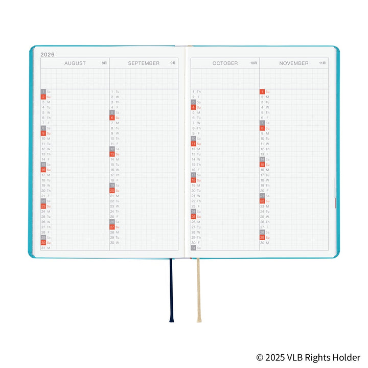 Hobonichi Techo A6 2026 - Virginia Lee Burton: The Little House