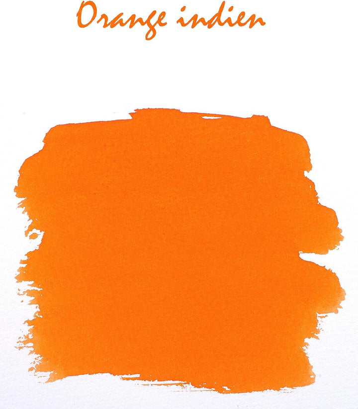 J. Herbin Metal Tin FP Cartridges - Orange Indien