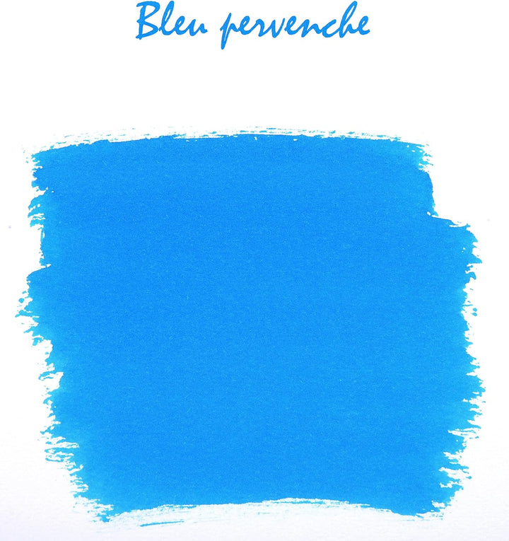 J. Herbin Metal Tin FP Cartridges - Bleu Pervenche