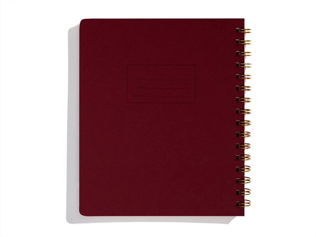 Lefty Standard Notebook - Solid Color Cover