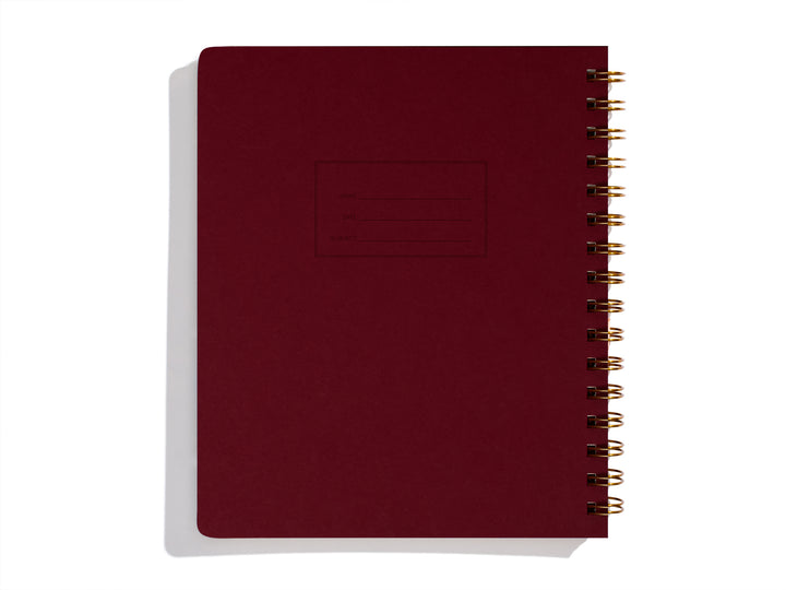 Lefty Standard Notebook - Solid Color Cover