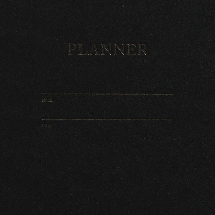 Planner - Black