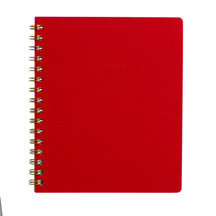 Planner - Warm Red