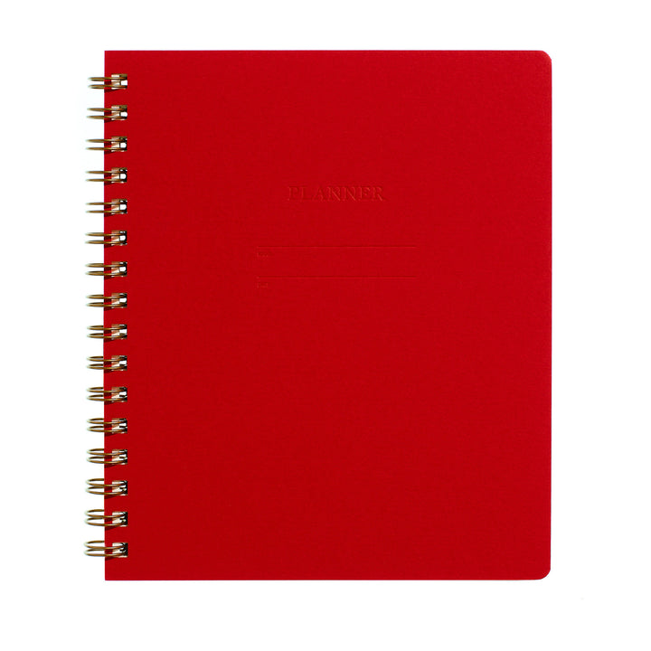 Planner - Warm Red
