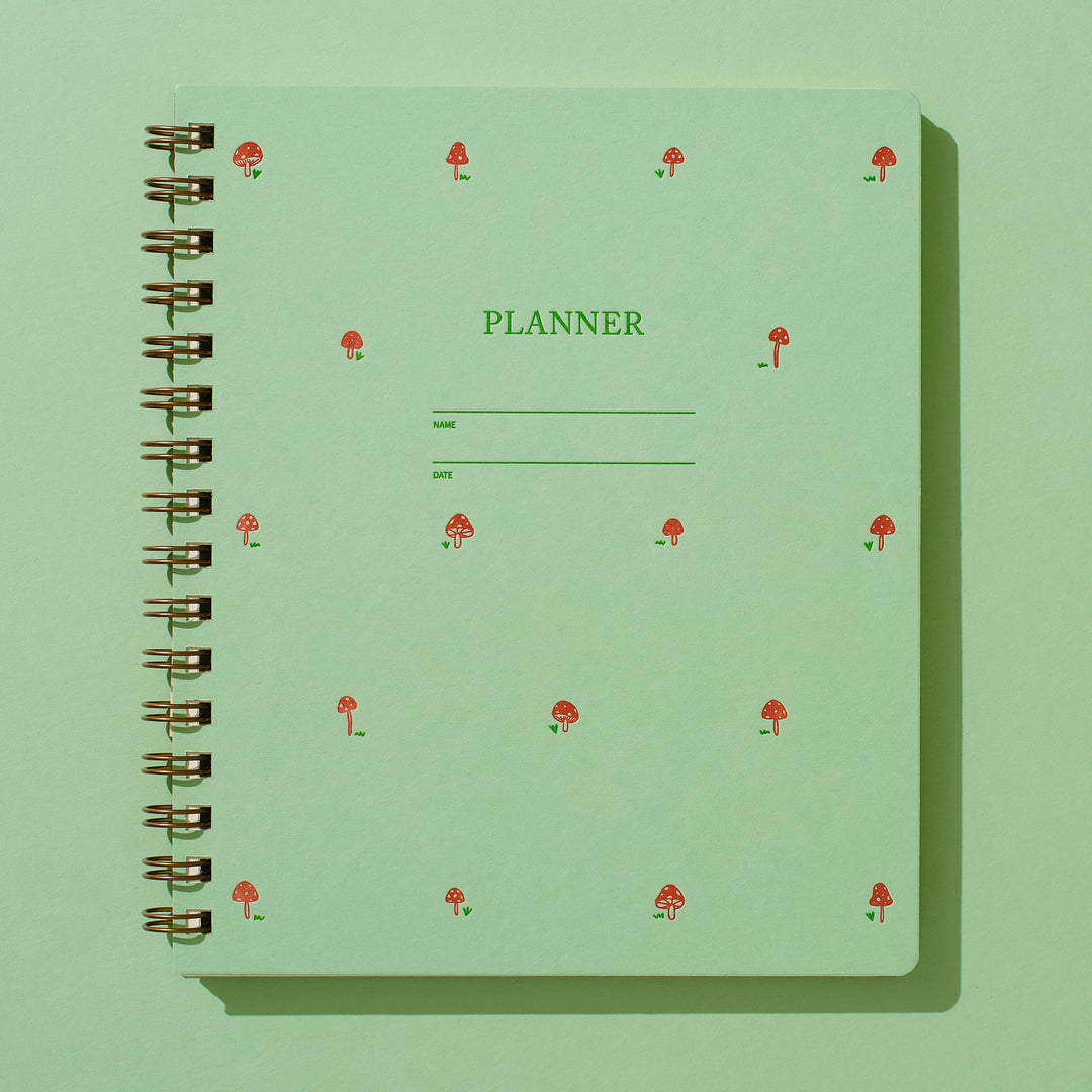 Planner - Mini Mushroom