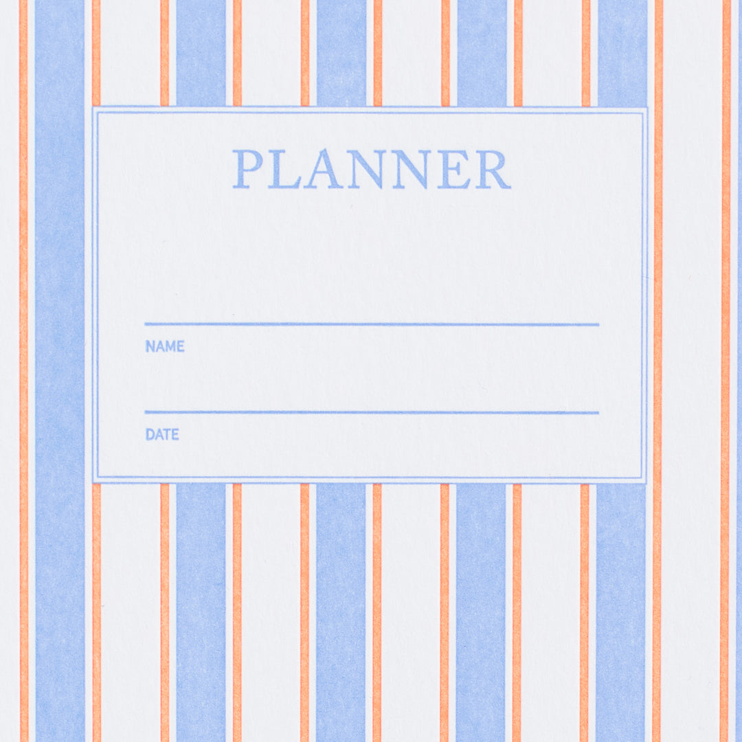Planner - French Stripes