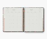 2024 Peacock 17-Month Hard Cover Spiral Planner
