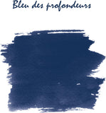 J. Herbin 30ml Bottled Ink - Bleu Des Profondeurs