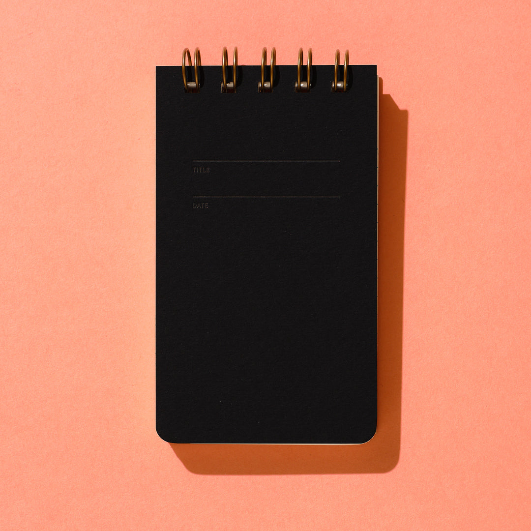Reporter Notebook - Black