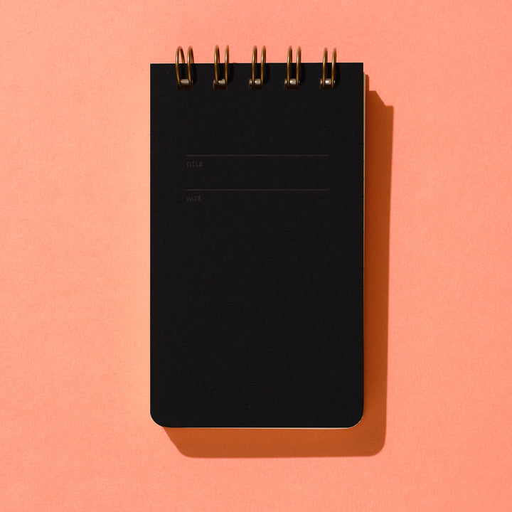 Reporter Notebook - Black