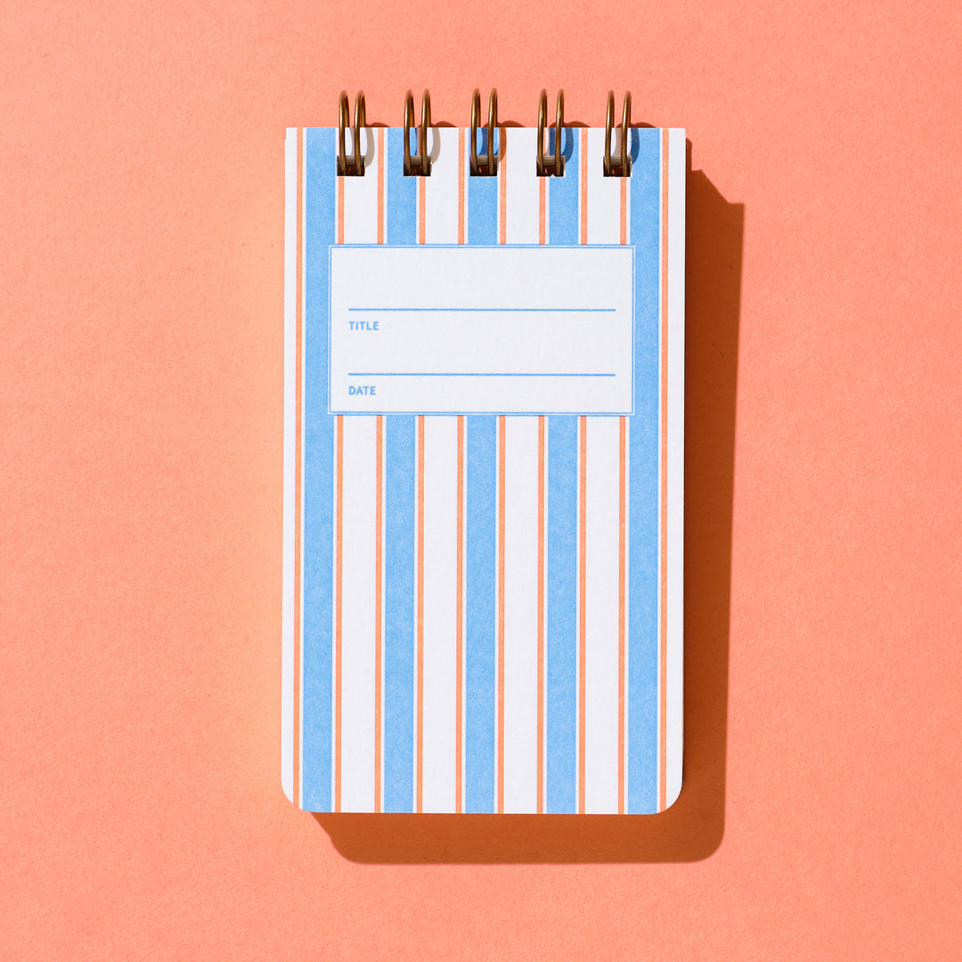 Reporter Notebook - French Stripes