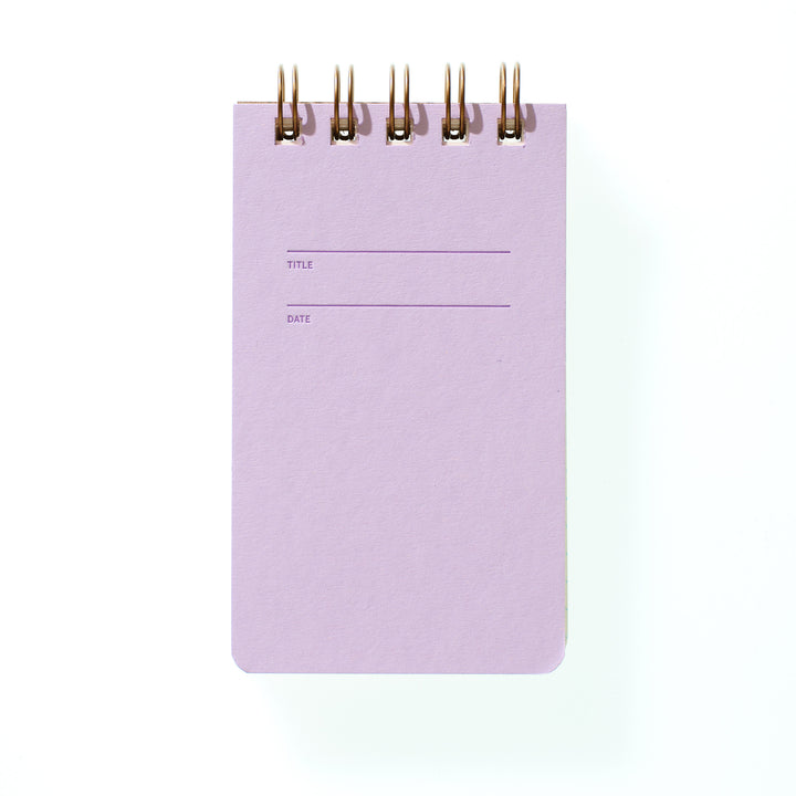 Reporter Notebook - Lilac
