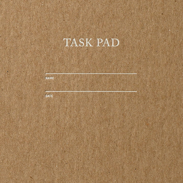 Task Pad Notebook - Kraft