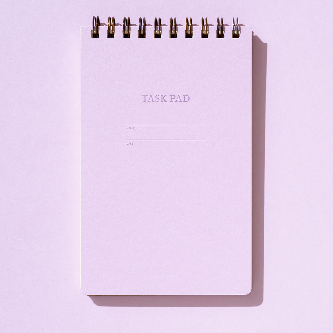 Task Pad Notebook - Lilac
