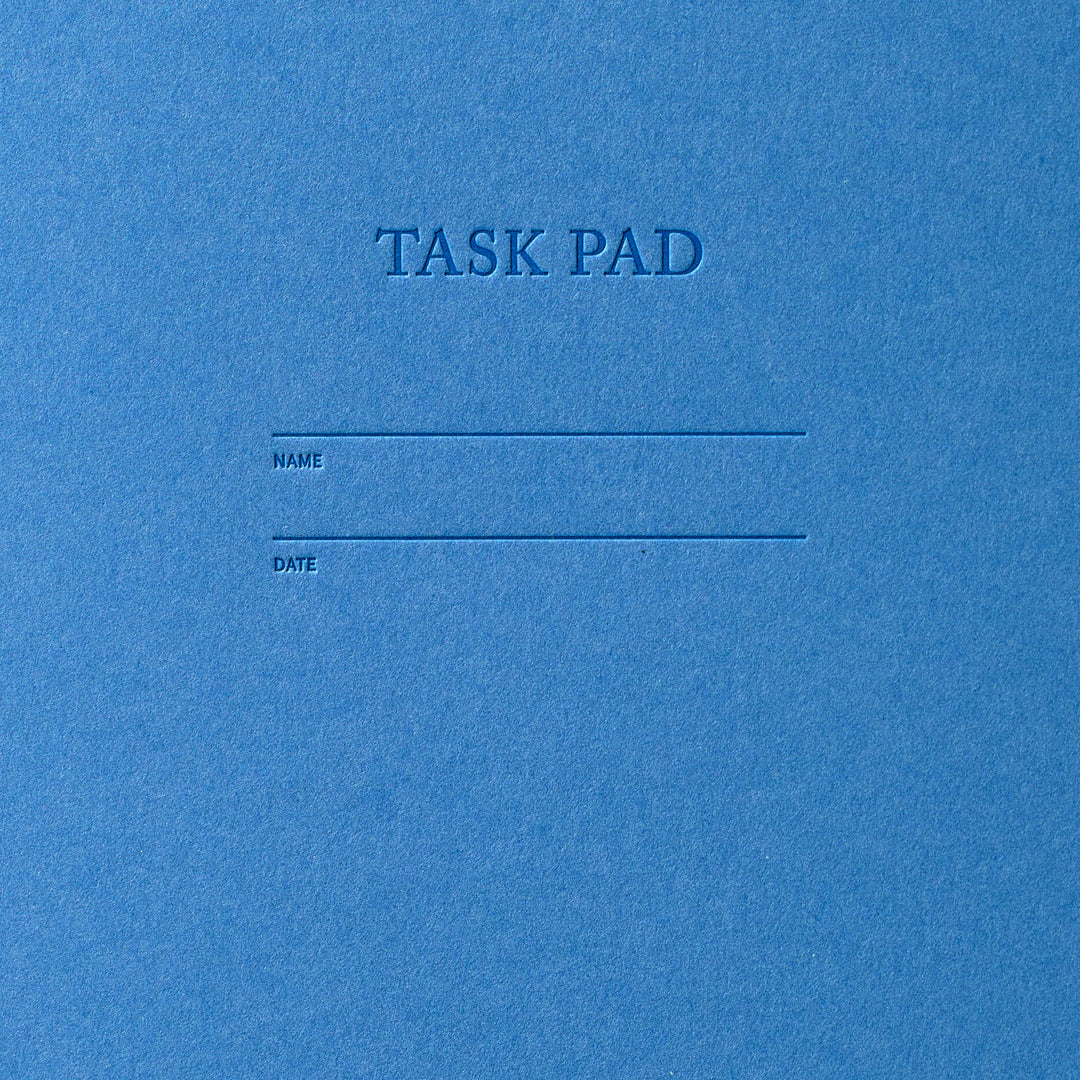Task Pad Notebook - Ocean