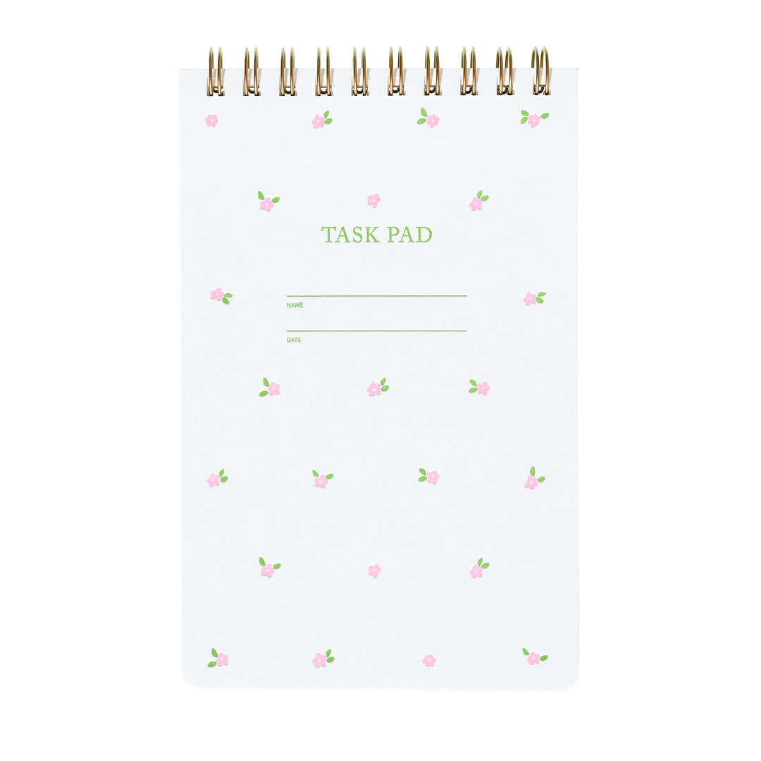 Task Pad Notebook - Mini Floral Pink – Shorthand