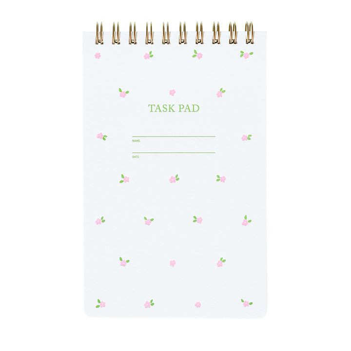 Task Pad - Mini Floral Pink