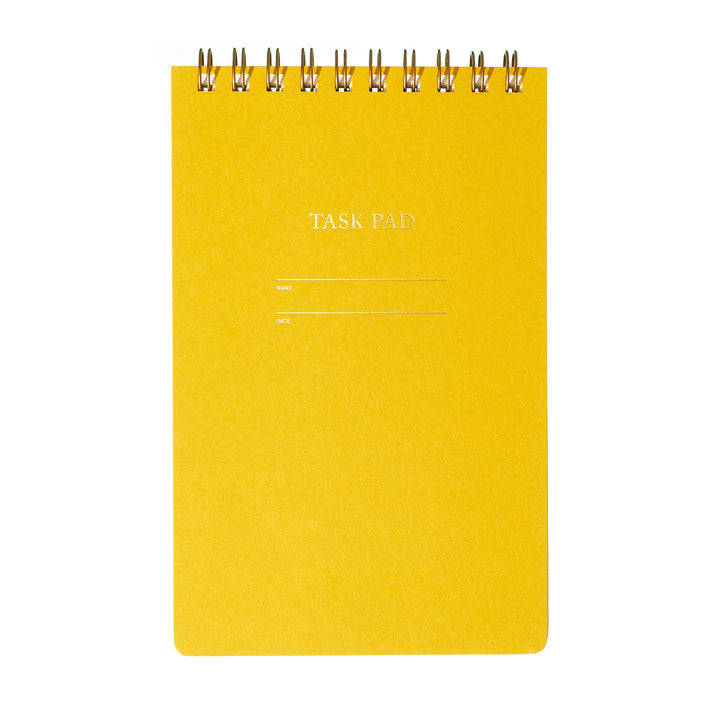 Task Pad Notebook - Mustard