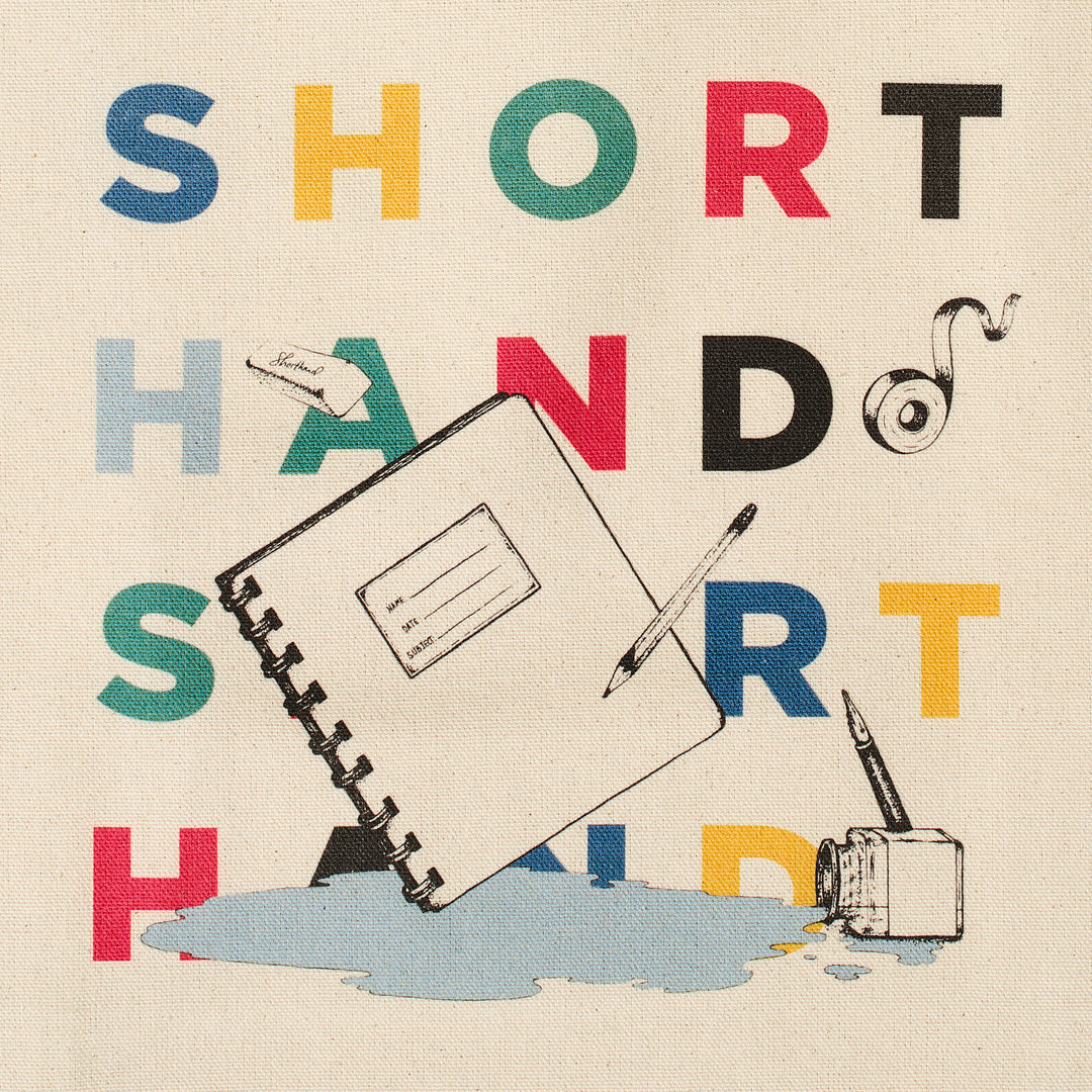 Shorthand Tote Bag - Notebook