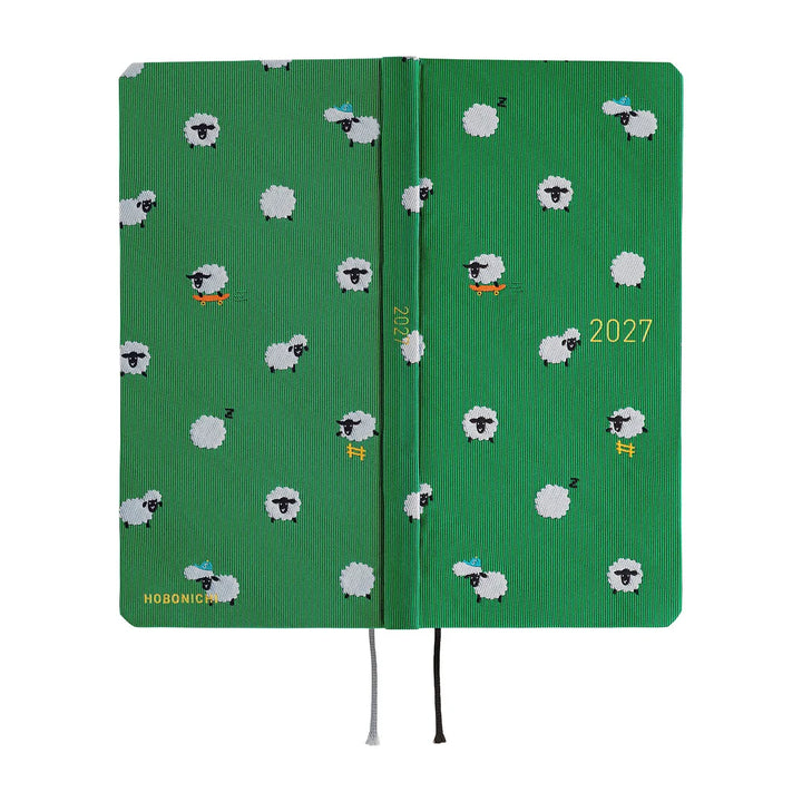 2027 Hobonichi Techo Weeks - Bow & Tie: Sheep Sheep Sheep