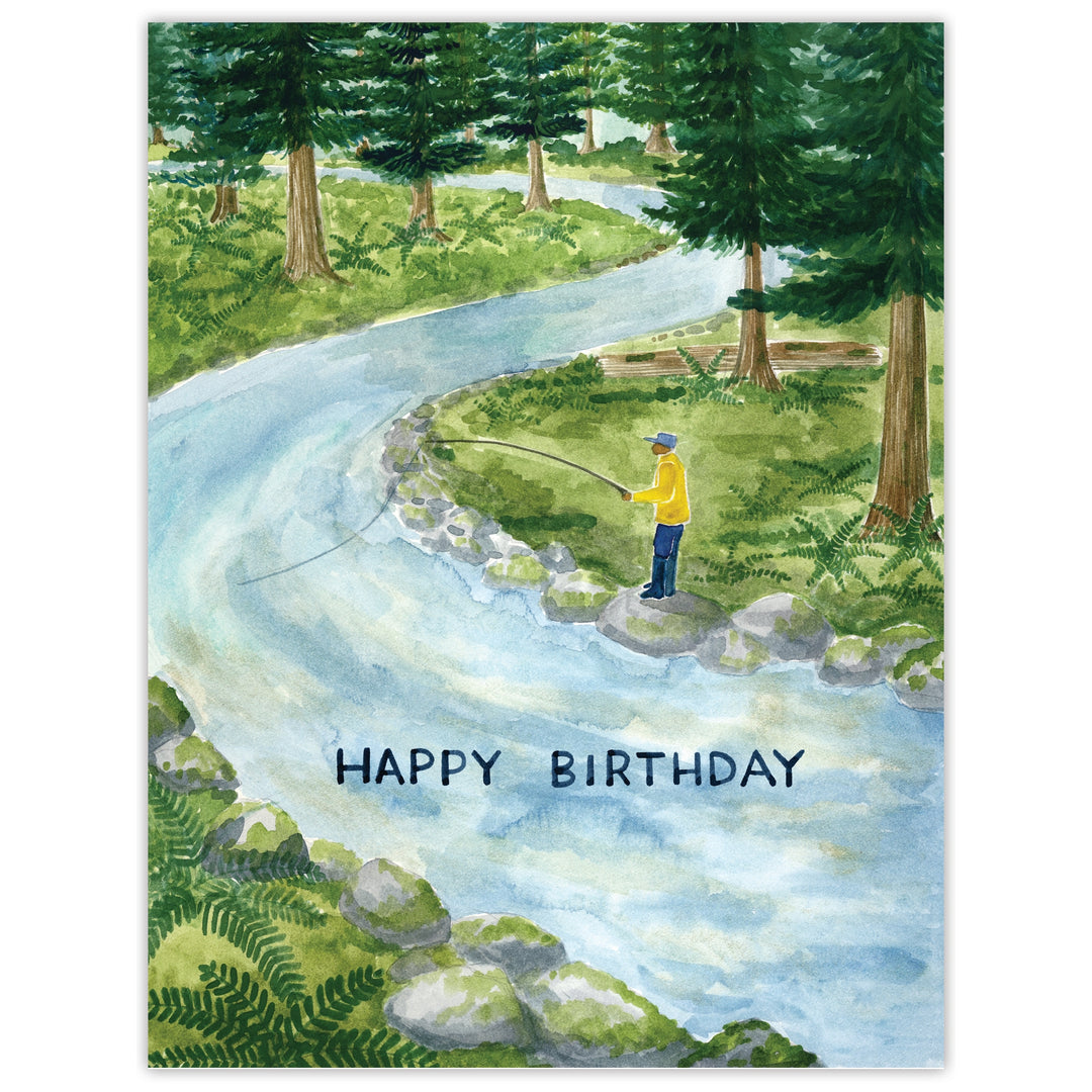 Fishing Birthday Card