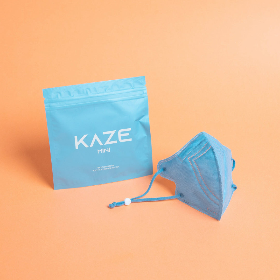 Mini Individual Series Face Mask - Powder Blue
