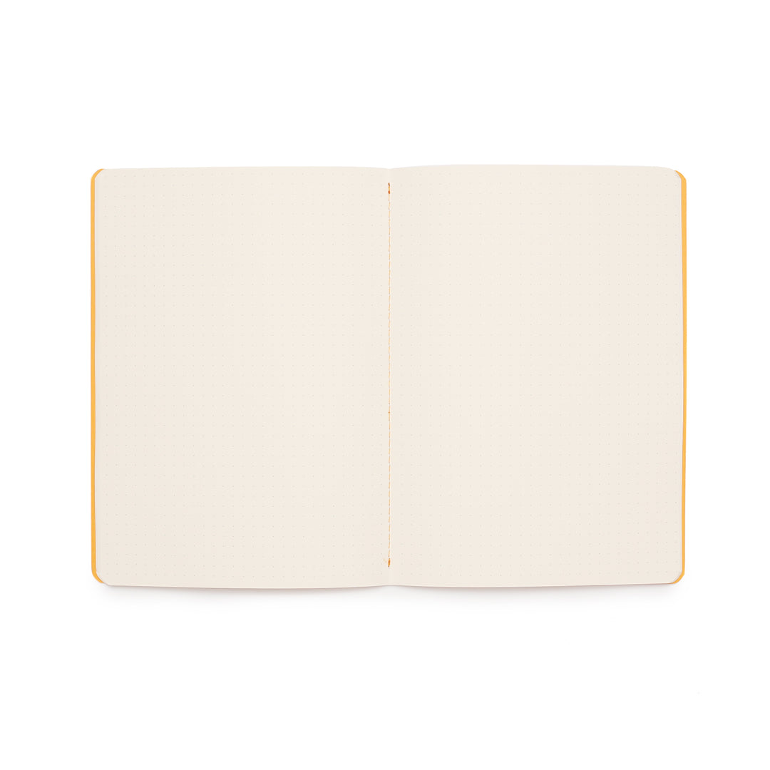Rhodia A5 Yellow Sewn-Spine Notebook - Dotted