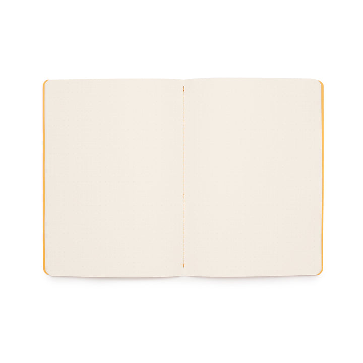 Rhodia A5 Yellow Sewn-Spine Notebook - Dotted