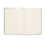 Light Grey Hardcover A5 Medium Notebook - Dotted