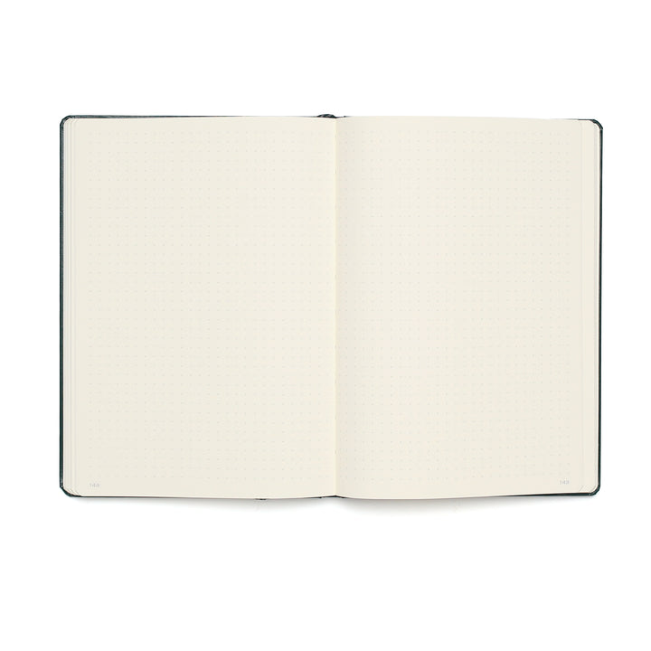 Mint Green Hardcover A5 Medium Notebook - Dotted