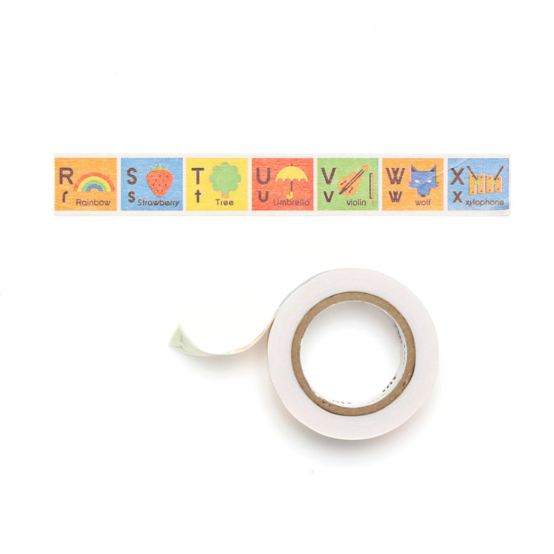 Alphabet N-Z Paper Tape