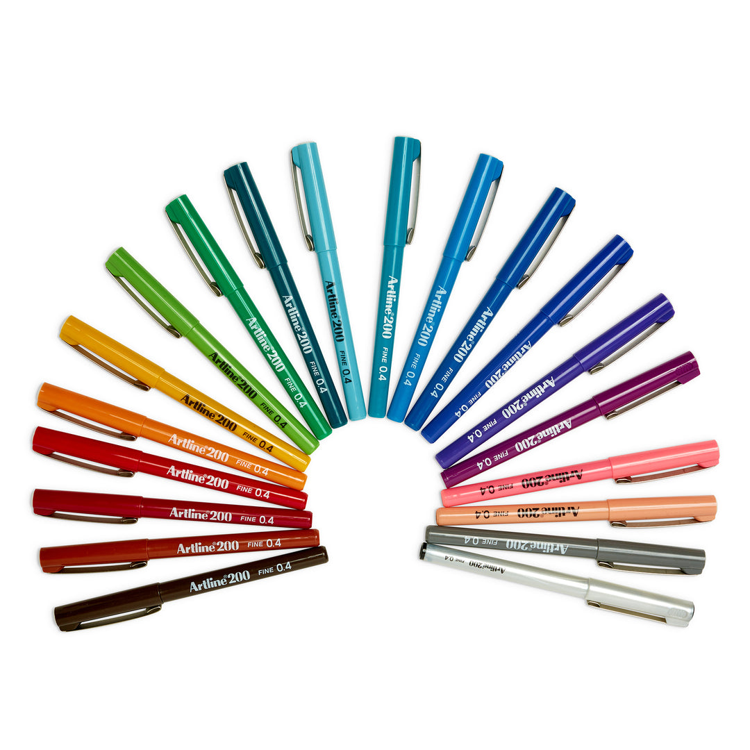 Artline 200 Sign Pen 0.4mm - Green – Shorthand