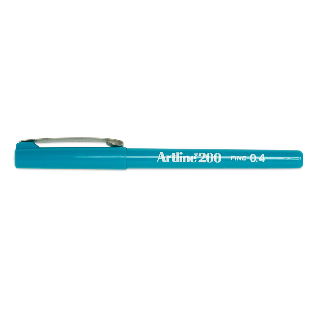 Artline 200 Sign Pen 0.4mm - Turquoise