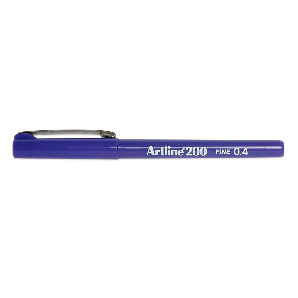 Artline 200 Sign Pen 0.4mm - Purple
