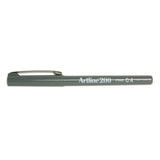 Artline 200 Sign Pen 0.4mm - Grey