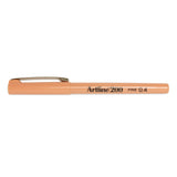 Artline 200 Sign Pen 0.4mm - Apricot