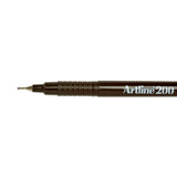 Artline 200 Sign Pen 0.4mm - Dark Brown