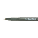 Artline 200 Sign Pen 0.4mm - Grey
