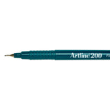 Artline 200 Sign Pen 0.4mm - Dark Green