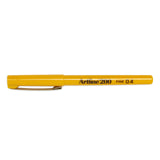 Artline 200 Sign Pen 0.4mm - Yellow