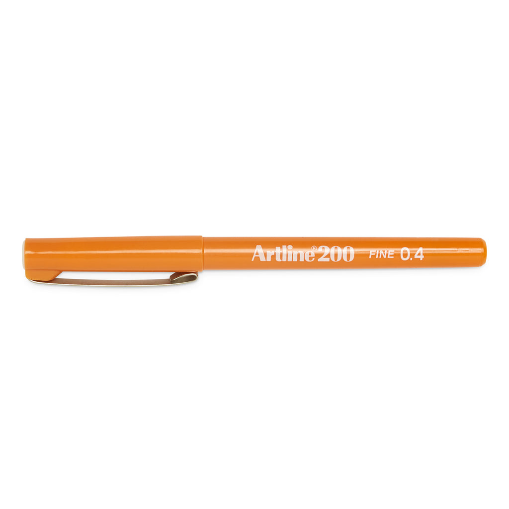 Artline 200 Sign Pen 0.4mm - Orange