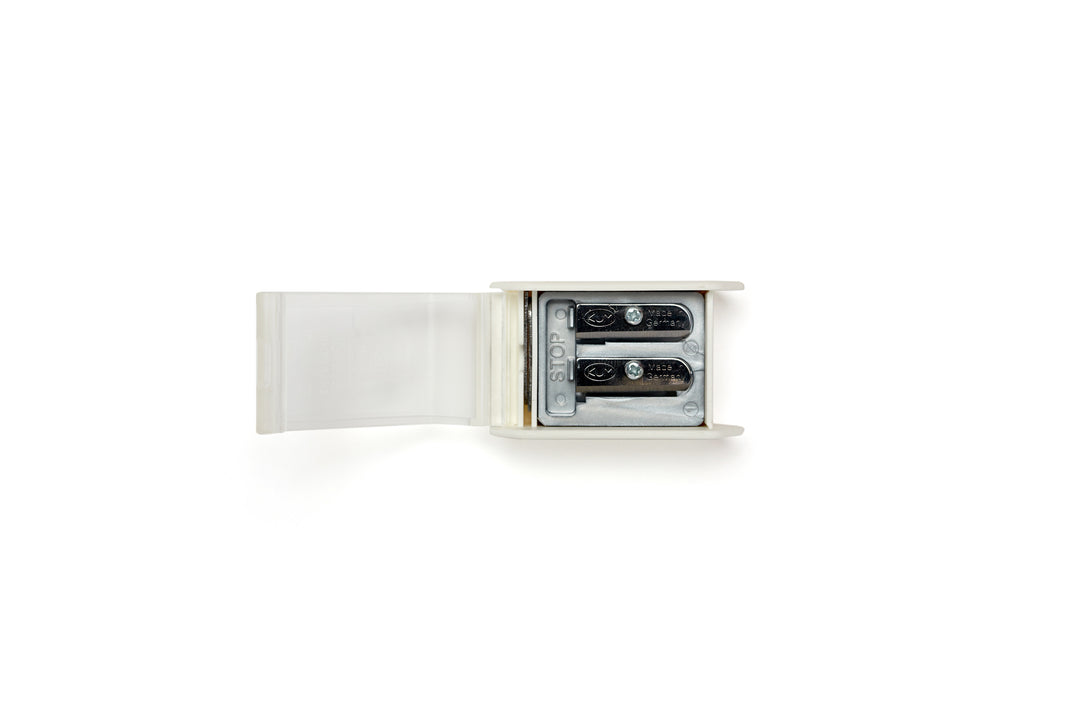 Blackwing Two-Step Long Point Sharpener - White
