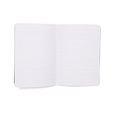 Black A5 Staple Notebook - Lined